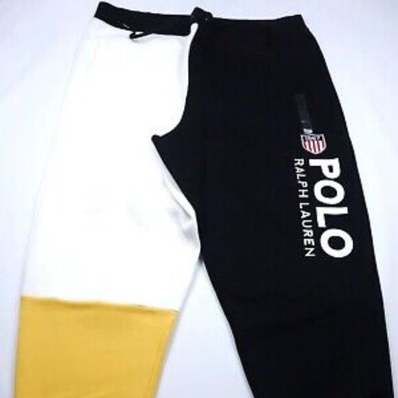 Polo Ralph Lauren 3XB Big & Tall “1967 Shield” Double‑Knit Joggers  NWT - Picture 1 of 1